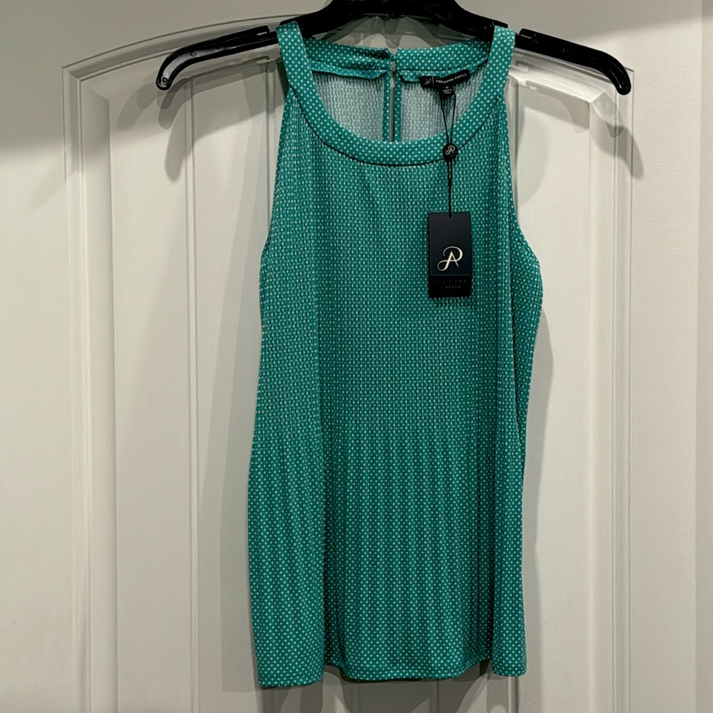 ADRIANNA PAPELL Sleeveless Blouse (NWT)